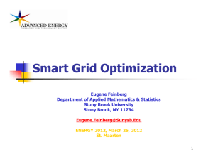 Smart Grid Optimization