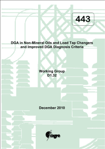 DGA in Non-Mineral Oils and Load Tap Changers and Improved