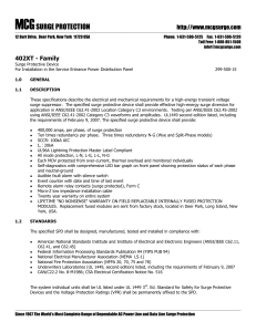 402XT - Family - MCG Surge Protection