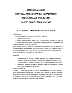 2012 code changes electrical and mechanical