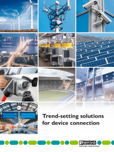 Trend-setting solutions for device connection