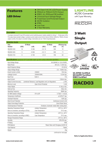 RACD03 - RECOM Power