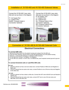 STC Direction Solenoid Valves