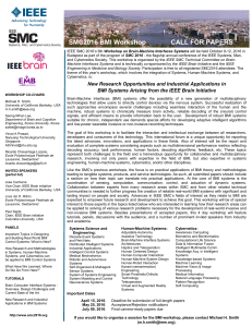 SMC2016 BMI Workshop CALL FOR PAPERS