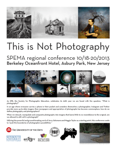 This is Not Photography - Society for Photographic Education
