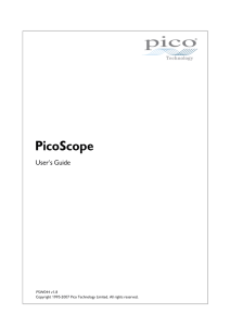 PicoScope User Guide