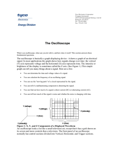 The Oscilloscope - Crompton Instruments