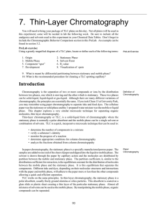 7. Thin-Layer Chromatography