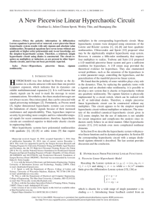 A New Piecewise Linear Hyperchaotic Circuit