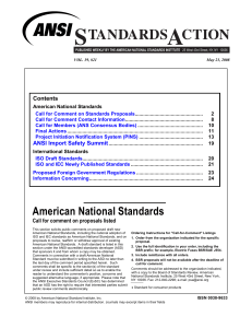 SAV3921 - American National Standards Institute