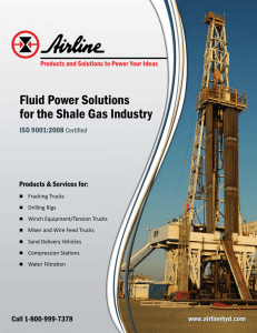 Fluid Power Solutions for the Shale Gas Industry