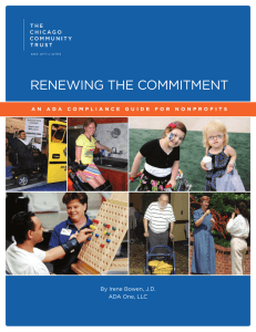 renewing the commitment - The Chicago Community Trust