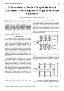 Multimodules of Diode Clamped Multilevel Converter: A