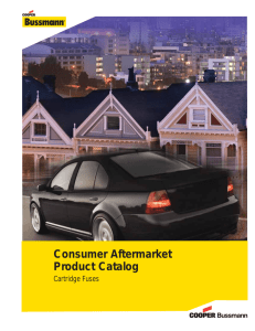 Consumer Aftermarket Product Catalog