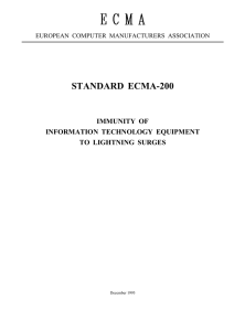 standard ecma-200 immunity of information