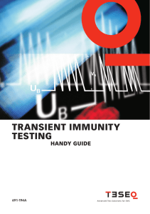 TransienT immuniTy TesTing