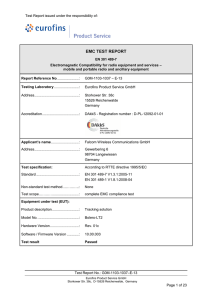 emc test report