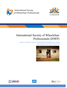 International Society of Wheelchair Professionals (ISWP)