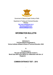 information bulletin