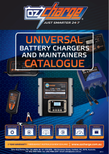 battery chargers and maintainers