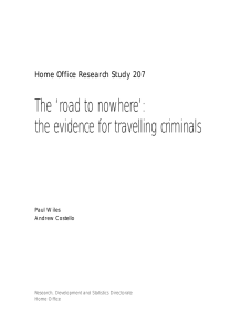 Home Office Research Study 207 The