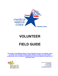 volunteer field guide