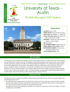 University of Texas - Austin - Southwest CHP Technical Assistance