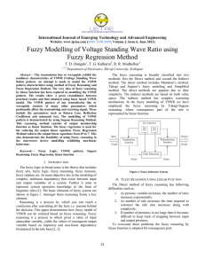Fuzzy Modelling of Voltage Standing Wave Ratio using