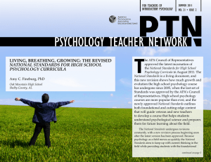 June 2011 - American Psychological Association