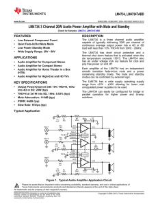 LM4734, LM4734TABD - Digi