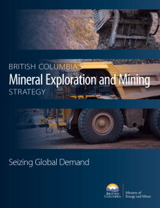 MineralExploration andMining - Province of British Columbia