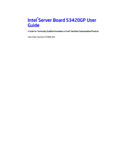 Server Board User Guide