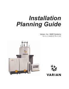 VNMRS Installation Planning Guide 0199926200b