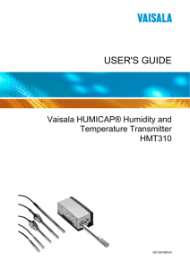 HMT310 User Guide in English