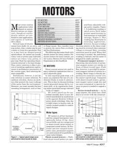 motors - Regal Power Transmission Solutions