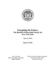 Energizing the Future - Office of the State Comptroller