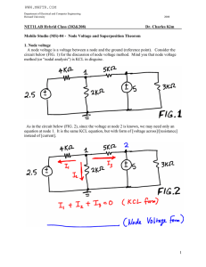 MS-04 Node Voltage Method and Superposition