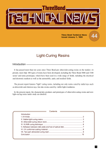 Light-Curing Resins