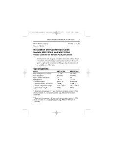 250-0103 - Minarik Drives