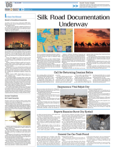 06 Silk Road Documentation Underway