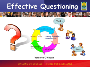 Effective Questioning Workshop