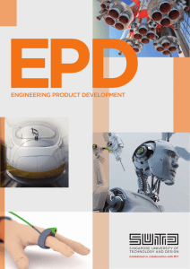 Engineering Product Development (Pillar) Brochure PDF