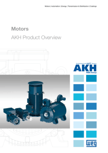 Motors AKH Product Overview - Antriebstechnik KATT Hessen GmbH