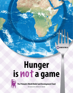 hunger is not a game