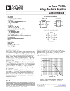 AD8038/AD8039