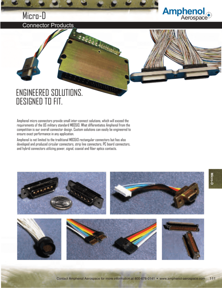 MicroD Amphenol Aerospace