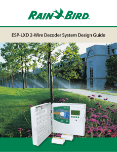 ESP-LXD 2-Wire Decoder System Design Guide