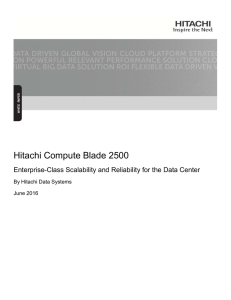 Hitachi Compute Blade 2500