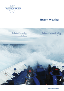 Heavy Weather - The Swedish Club