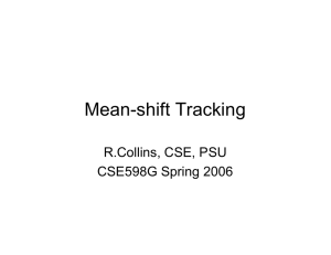 Mean-shift Tracking